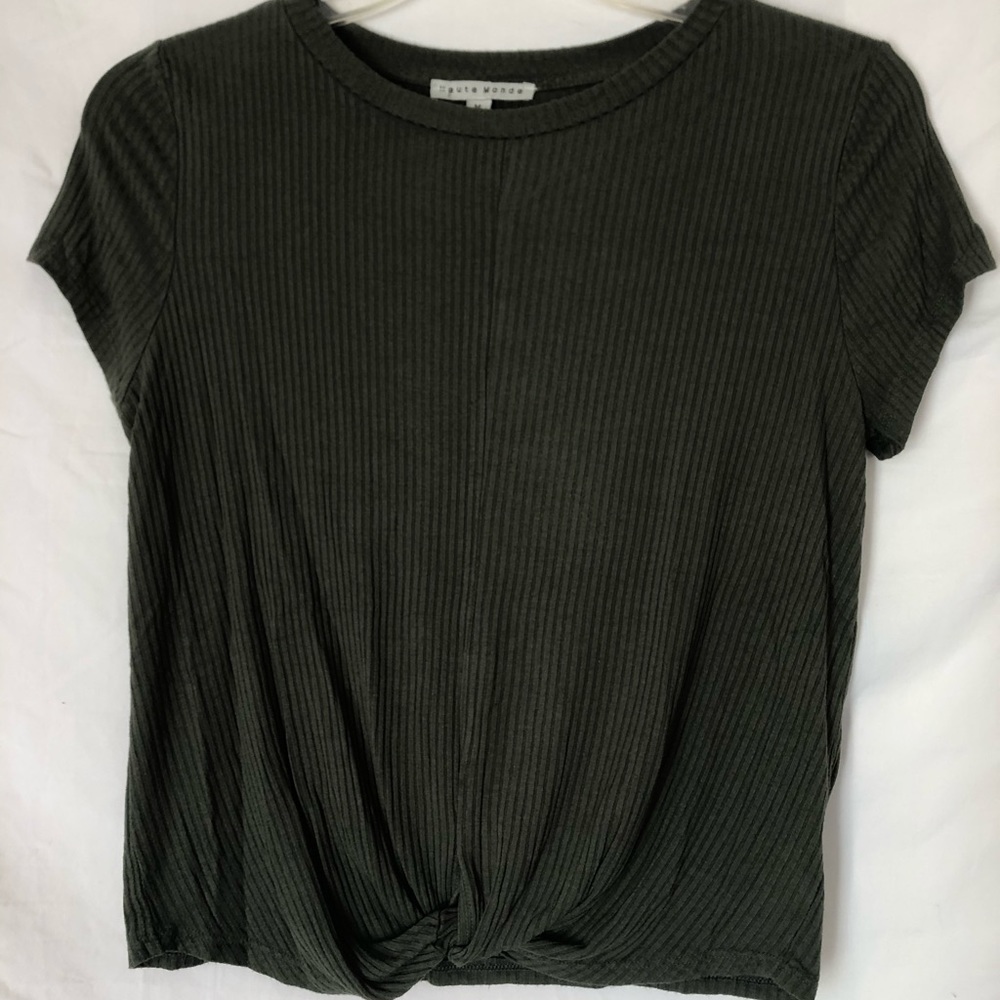 ribbed top
